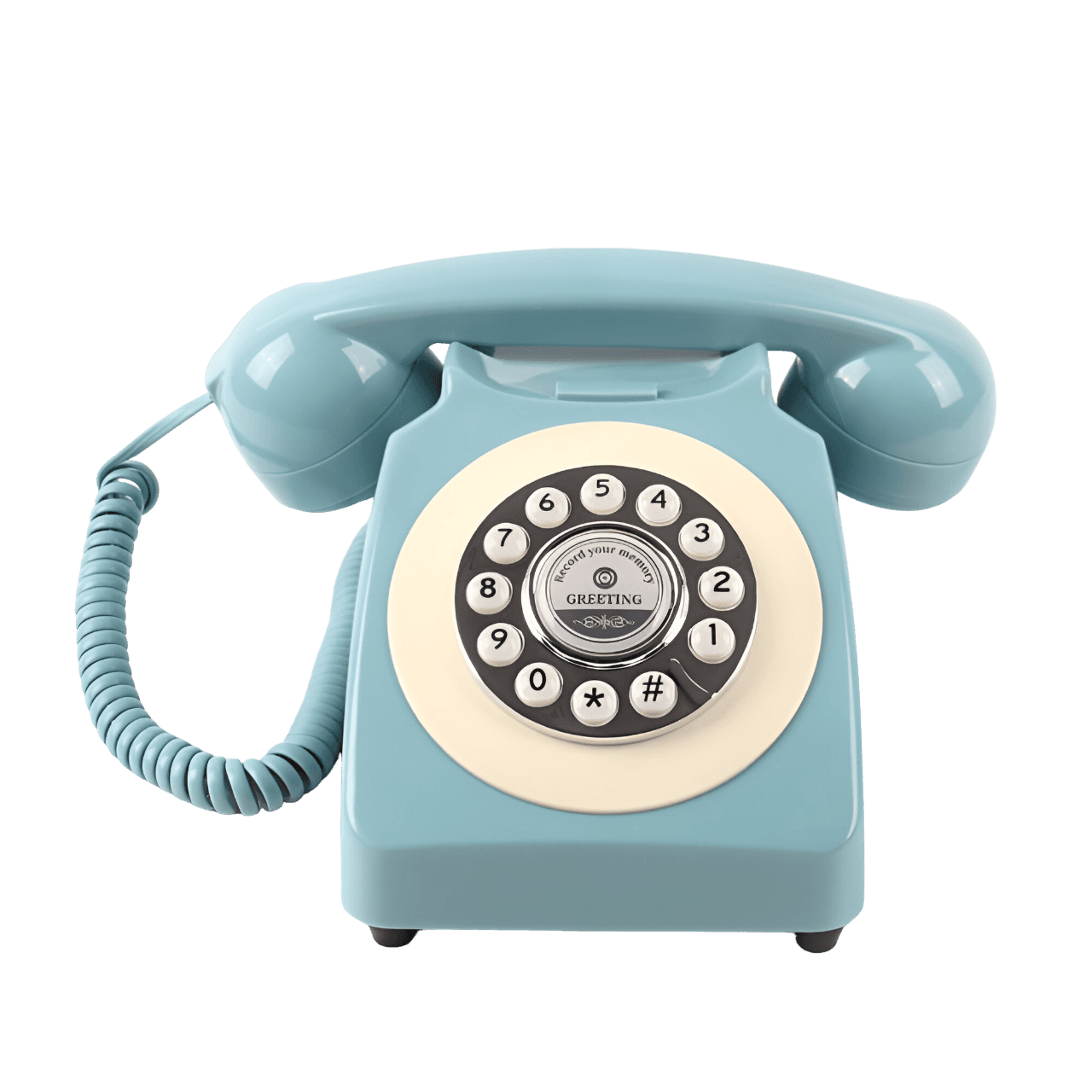 Livre d'or audio - Bleu