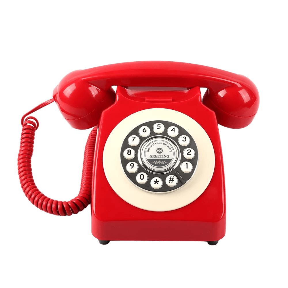 Livre d'or audio rouge - Location Tours et Lyon